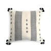 Decoratorsbest W/O Insert Trekant Handwoven Pillow Cover