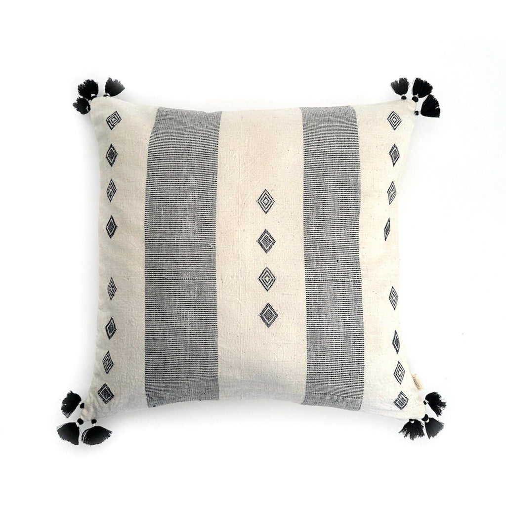 DecoratorsBest w/o insert Trekant Handwoven Pillow Cover