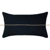 Decoratorsbest Without Insert Minerva Lumbar Pillow - Black