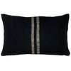 Decoratorsbest Without Insert Hugh Lumbar Pillow - Black