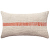 Decoratorsbest With Insert Linus Pillow - Persimmon