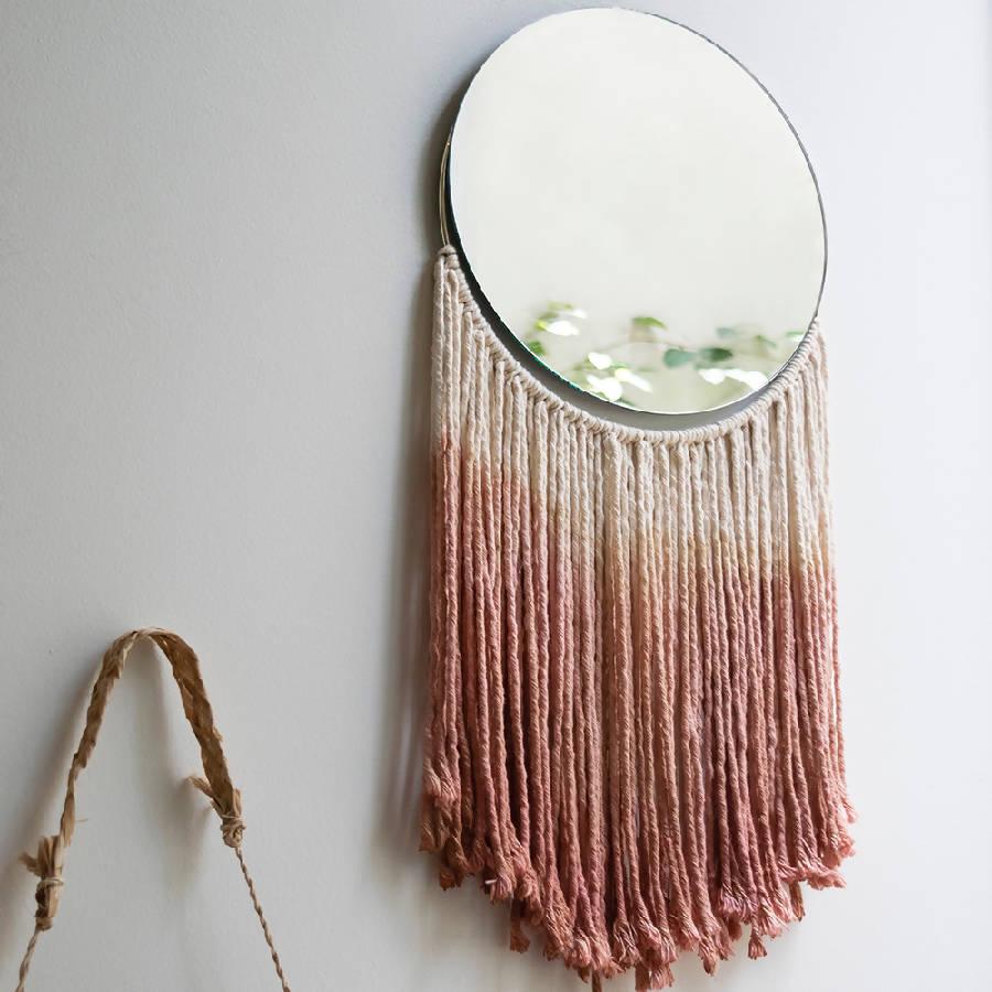 DecoratorsBest Pink Lucia Mirror