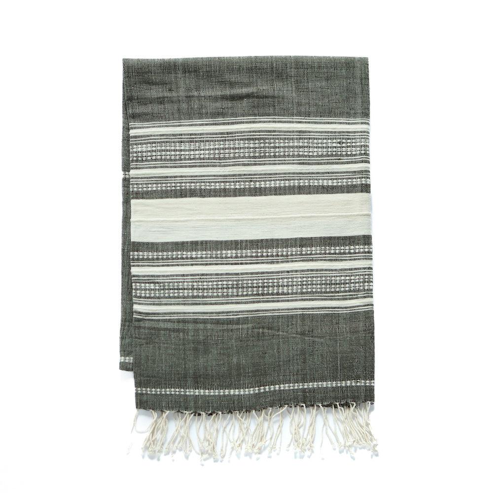 DecoratorsBest Dark grey/natural Genale Hand Towel