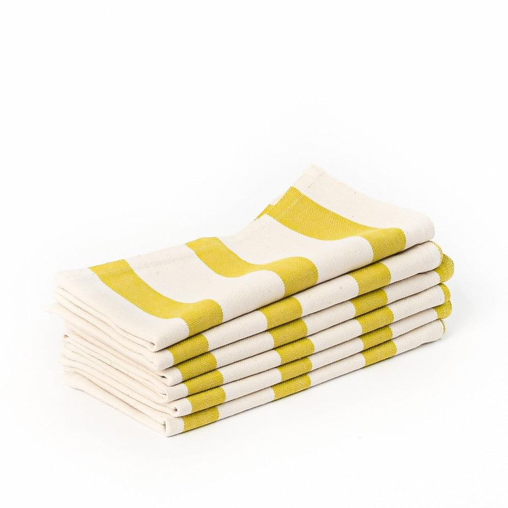 DecoratorsBest Yellow Nyota Napkins - set of 4