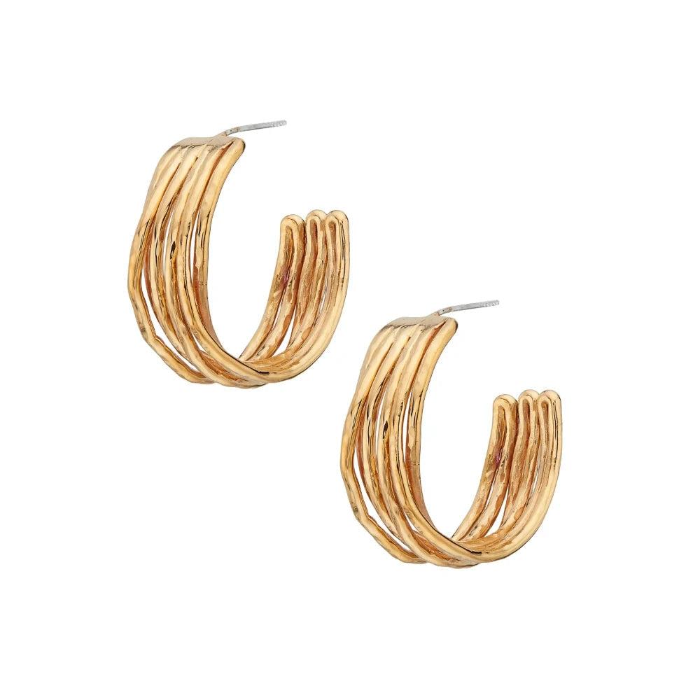 DecoratorsBest Nyundo Hoops - Gold