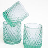 Decoratorsbest Bruma Clear Glass - Set Of 2