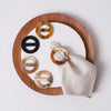 Decoratorsbest Horn Scarf Buckle & Napkin Ring