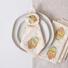 Decoratorsbest Hand Block Printed Napkin ~ Vernal Jewel Bug