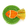 Decoratorsbest Swimming Fish Lidded Basket