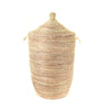 Decoratorsbest Dou Lid Storage Basket Monochrome Natural Large