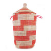 Decoratorsbest Large Storage Basket - Red Stripe