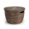 Decoratorsbest Black Flat Lid Floor Basket