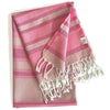 Decoratorsbest Samara Sustainable Turkish Towel Pink