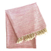 Decoratorsbest Yalova Ultra Soft Marbled Blanket Throw Pink