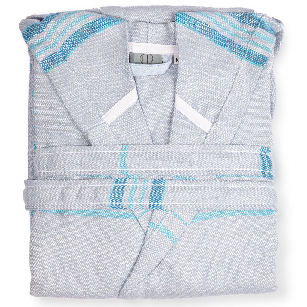 DecoratorsBest Antalya Unisex Bathrobe  - Turquoise