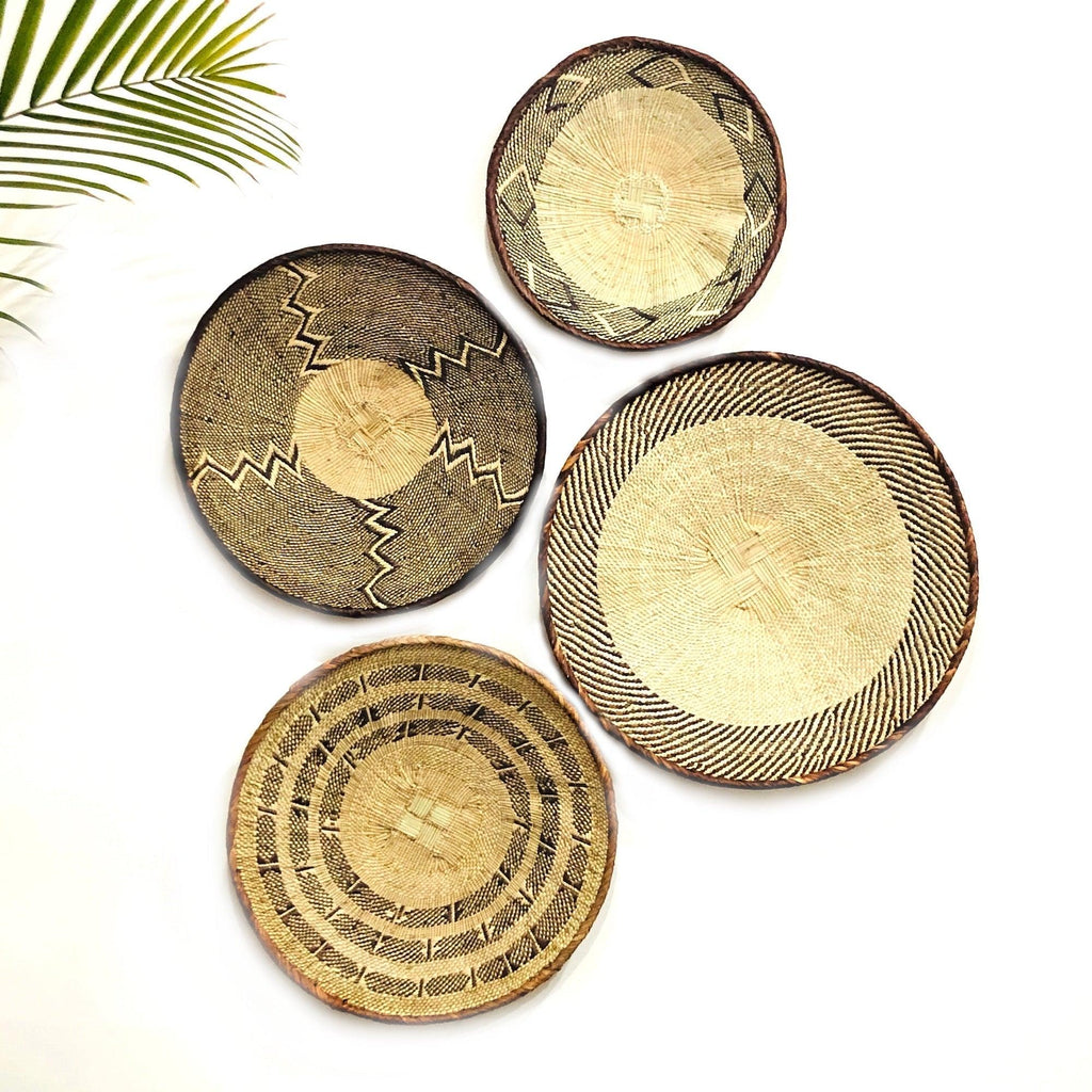 DecoratorsBest Tonga Wall Decor Basket Set of 4