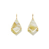 Decoratorsbest Deco Chevron Earrings - White