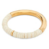 Decoratorsbest Karamu Statement Bangle - Gold/White