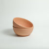 Decoratorsbest Stoneware Cereal Bowl - Peach (Set Of 2)