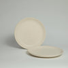 Decoratorsbest Stoneware Dinner Plate - White (Set Of 2)