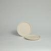 Decoratorsbest Stoneware Side Plate - White (Set Of 2)