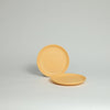 Decoratorsbest Stoneware Side Plate - Peach (Set Of 2)