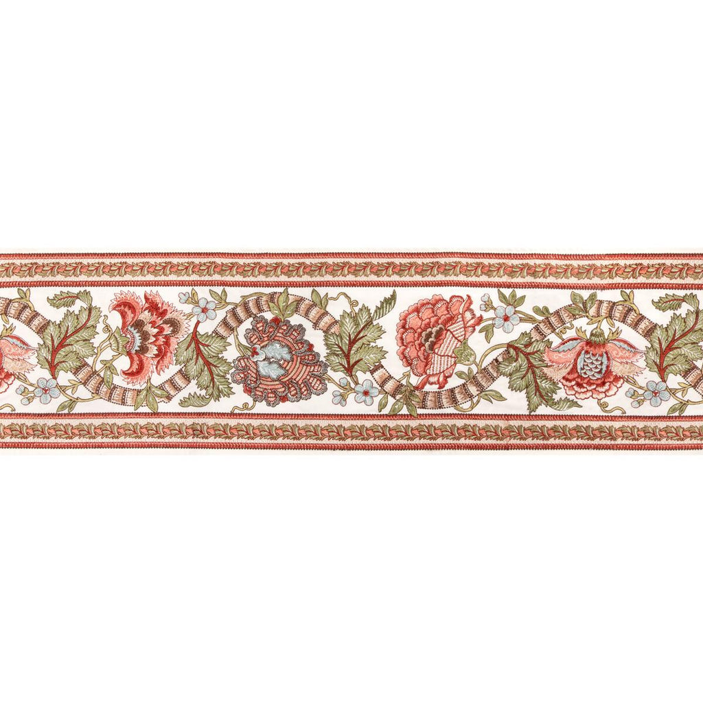 Brunschwig & Fils LAURIS BORDER APRICOT/SAGE Trim