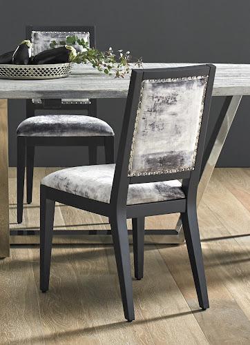 Phillips Collection Mesmerize Dining Mist Gray Gray Wooden Legs Chair