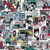 Roommates Marvel Classic Comics Peel And Stick Red Wallpaper