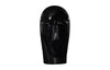 Phillips Collection Emerging Face Sculpture Gel Coat Black Large Accent