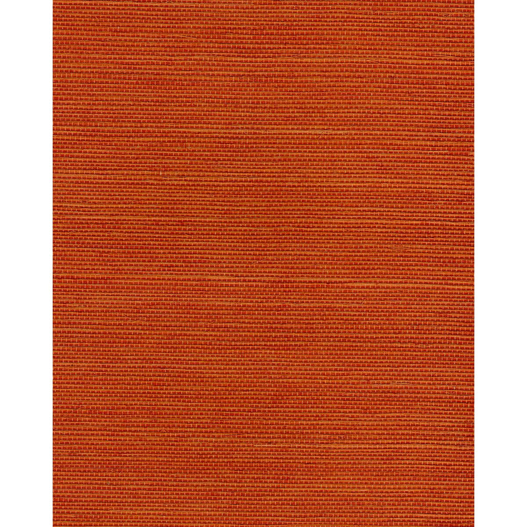 Winfield Thybony CHIYO SISAL TANGERINE Wallpaper