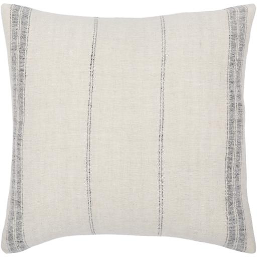 Surya Linen Stripe Vintage LPE-001 13"H x 20"W Pillow Cover