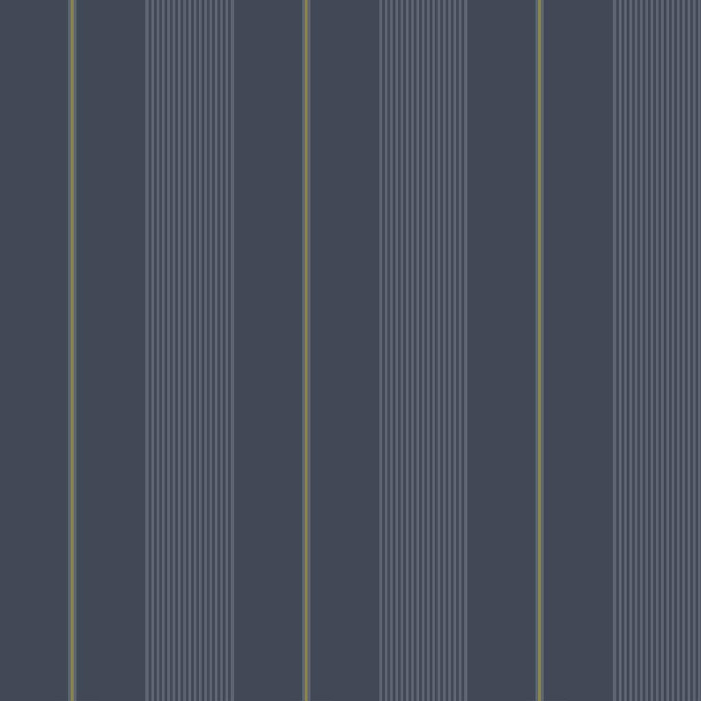 Winfield Thybony OLIVER STRIPE MAJESTIC BLUE Wallpaper