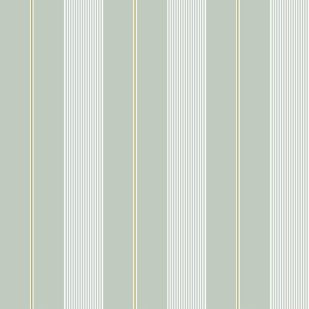 Winfield Thybony OLIVER STRIPE PALE GREEN Wallpaper