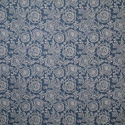 Pindler WILMA INDIGO Fabric