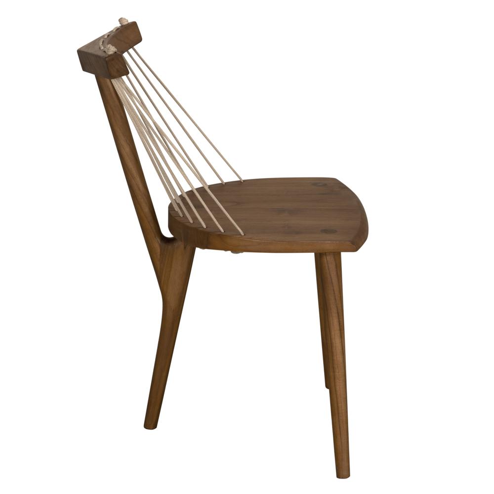 NOIR Lino Chair Teak with Rope