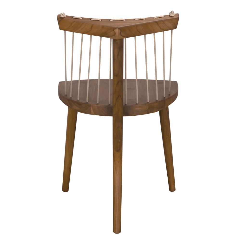 NOIR Lino Chair Teak with Rope