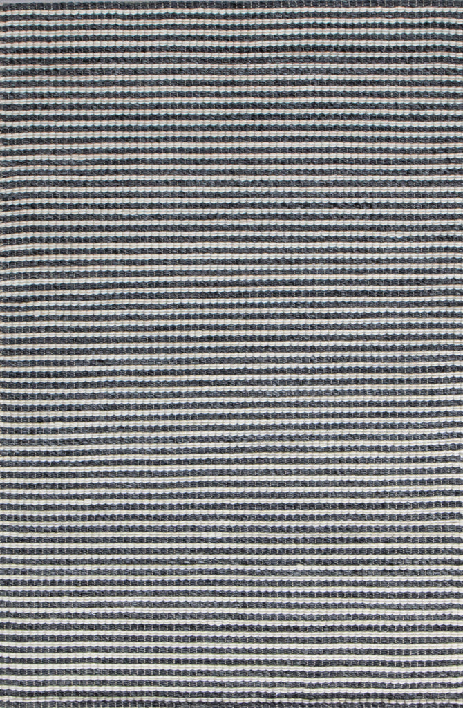 Bashian Anguilla Hand Woven Pet Yarn And Nz Wool Grey 3.5' x 5.5' Area Rug