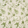 Baker Lifestyle Bantam Toile Green Drapery Fabric