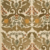Mulberry Constantine Linen Sage/Gold Drapery Fabric
