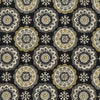 Kasmir Montezuma Ebony Fabric