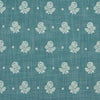 Mulberry Provence Flower Blue Fabric