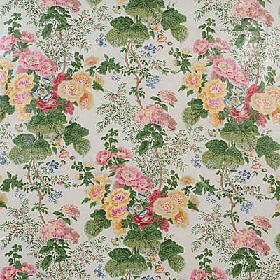 Lee Jofa Hollyhock Hdb White/Pink Fabric – DecoratorsBest