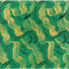 Lee Jofa Jubilee Green/Gold/Blk Wallpaper