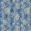 Brunschwig & Fils Kinevine Emb French Blue Upholstery Fabric