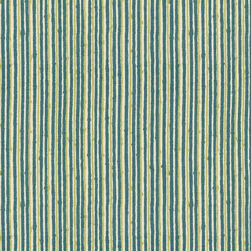 Brunschwig & Fils Pique-Nique Teal/Apple Fabric – DecoratorsBest