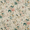 G P & J Baker Oriental Bird Rose/Grey Drapery Fabric