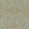 Lee Jofa Lily Branch Aqua Upholstery Fabric