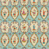 Brunschwig & Fils Geisha Sky/Rose Fabric