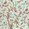 Brunschwig & Fils Birds Of A Feather Linen & Cotton Print C Eladon Fabric